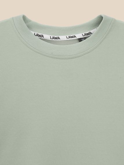 Футболка оверсайз однотонна жіноча LAWA WBC02538 2XL Мятно-зелений shop (2000999636691) | Зображення 1