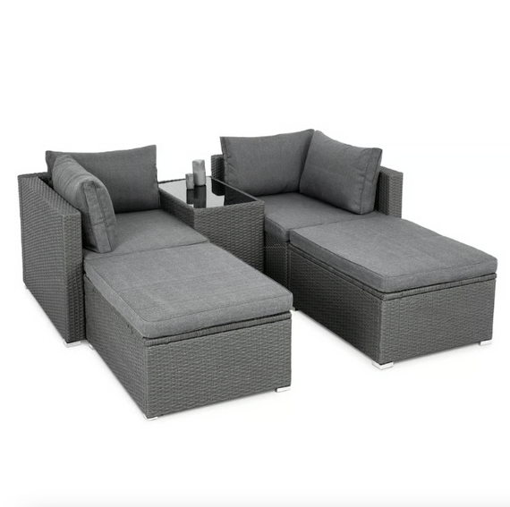 Комплект садових меблів Di Volio Alzano сірий