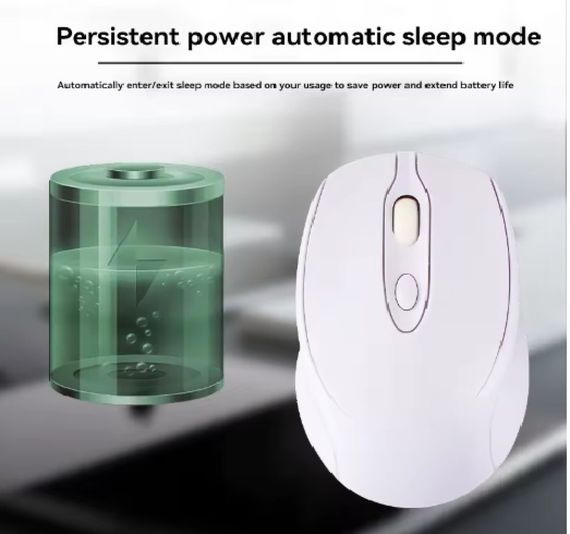 Акумуляторна бездротова мишка Xiaomi Sensitive Bluetooth Mouse 2.4G Dual-Mode White | Зображення 2