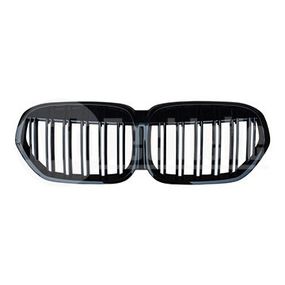 Решетка радиатора BMW X1 F48 LCI  20- (глянц. чёрн. двойная), AutoTechteile, 708 5162, 708 5161