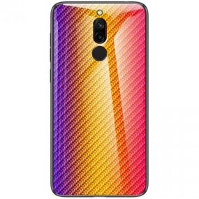 TPU+Glass чохол Twist для Xiaomi Redmi 8  Помаранчевий