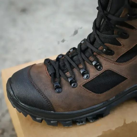 Берці тактичні Stalker мембрана Gore-Tex коричневі | Зображення 2