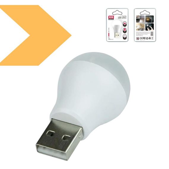 Лампа USB XO Y1 тех пак 100 шт XPRO чорний (39246-01_1264)