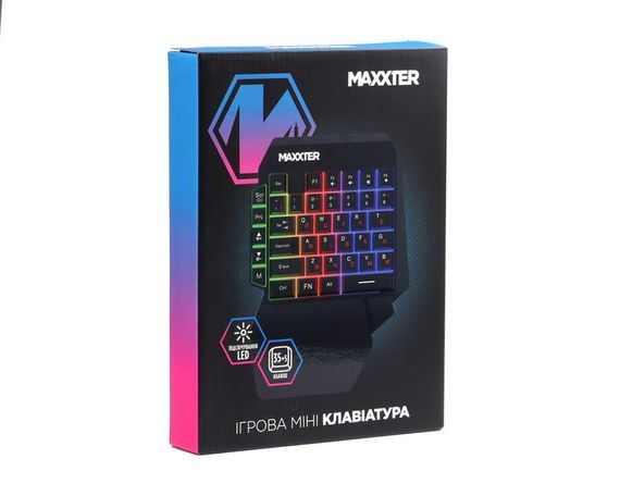 Ігрова клавіатура Maxxter KBG-OH-01B-UA | Зображення 4