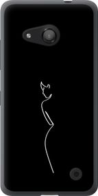 Чехол на Microsoft Lumia 550 Силуэт1 "4590u-343-17620"