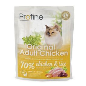 Сухий корм Profine Original Adult для дорослих кішок, з куркою та рисом, 300 г
