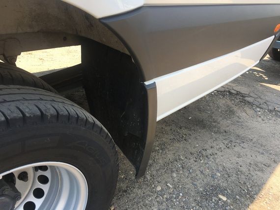 Брызговики Begel Задние (для 1 каткового) для Mercedes Sprinter 2006-2018 гг | Зображення 2