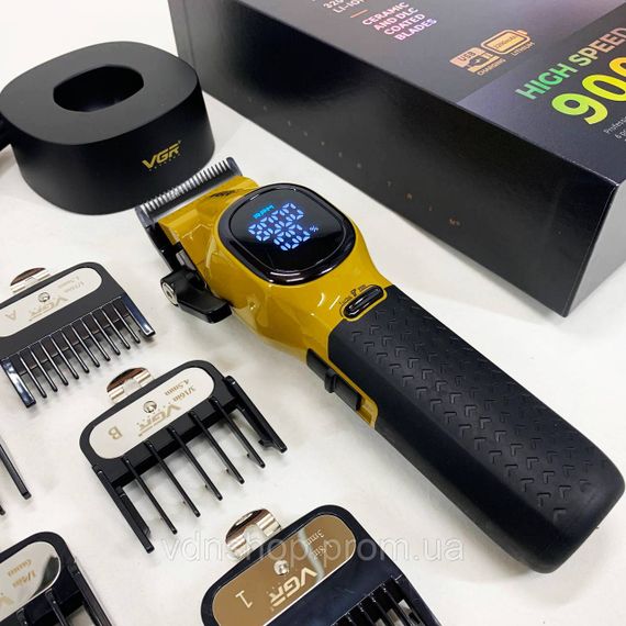 Беспроводной триммер для стрижки и бритья, Набор для удаления волос с зарядным устройством GO-85 | Зображення 9