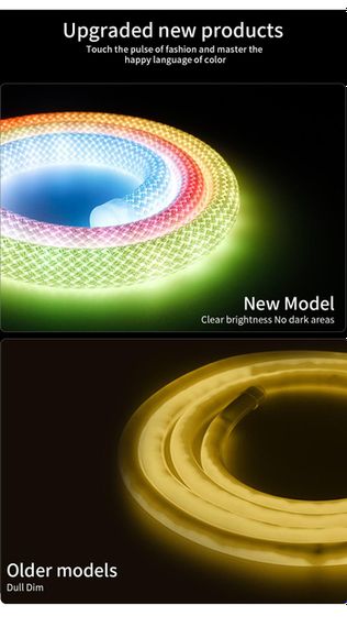 Світлодіодна стрічка LED неон 5м гнучка XPRO SFK-30 (46157-SFK-30_474) | Зображення 7