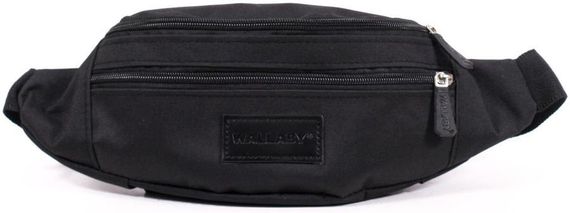 Сумка на пояс, бананка Wallaby, Украина 2902-1 черная | Зображення 1
