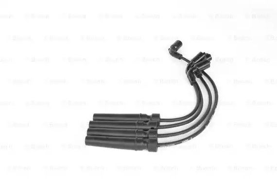 Дроти запалювання Lanos 1.6, BOSCH силікон B987 (0986356987) (96211948) | Зображення 3