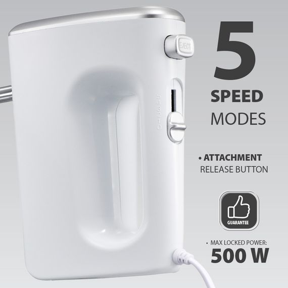 Міксер ручний Maestro MR-503, 500 Вт, для збивання і замішування тіста | Зображення 3