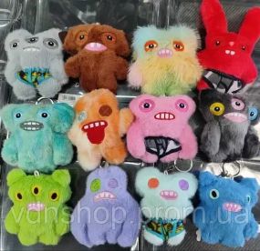 Детская мягкая игрушка 13см Fuggler Wide Eyed Weirdo