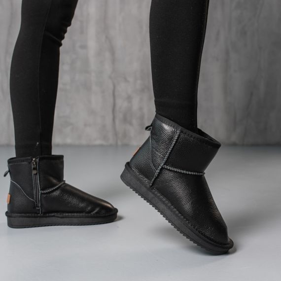 Угги женские Fashion Dahlia 3827 36 размер 235 см Черный | Зображення 5