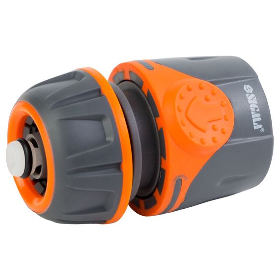 Конектор 1/2" Flora швидкознімний для шланга 1/2" аквастоп (ABS+TPR) (5015494) | Зображення 4