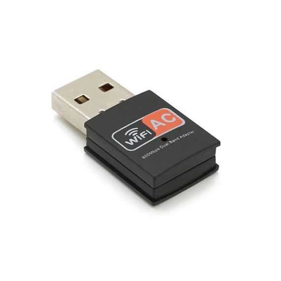 Двохдіапазонний бездротової мережевий адаптер Wi-Fi-USB Merlion LV-UAC09, RTL8811CU, 802.11bgn, 600MB, 2.4 GHz, Blister Q400 | Зображення 4