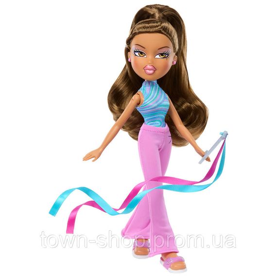 Игровой набор с куклой "Гимнастка Ясмин" Bratz 569534 серия "Play Sportz" | Зображення 1