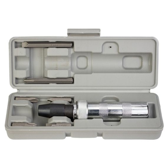 Ударно-поворотна викрутка з бітами CRV Sigma в кейсі + 6 насадок 4004011 | Зображення 2