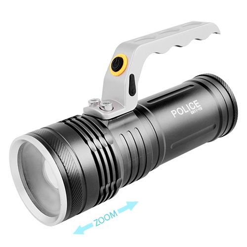 Ліхтар переносний Police S911-XPE, 2x18650, zoom, ЗУ 220V/12V, Box