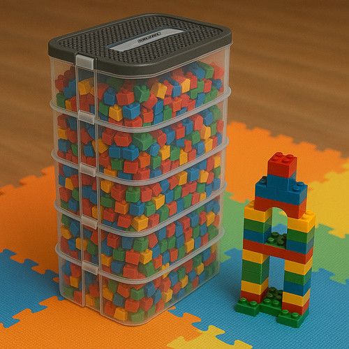 Контейнер для зберігання конструктора — 5-рівневий Kruzzel 25759 | Зображення 8