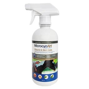 Спрей для догляду за пошкодженнями шкіри у тварин Microcyn Wound&Skin Care Spray 500 мл