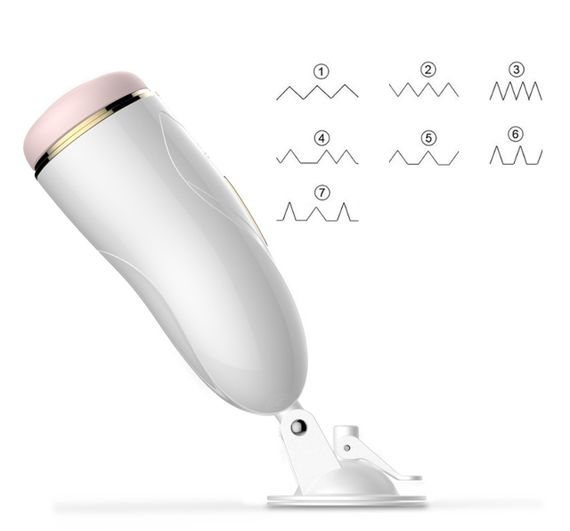 Мастурбатор з вібростимуляцією Boss Series - Vibrating Masturbation Cup USB 7 + Interactive Function, BS6300017 Sex Aura | Зображення 6