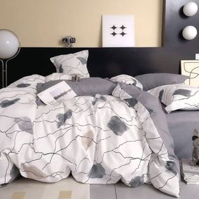 Постільна білизна полуторна з фланелі Mallory Home Print 10 22002 150х210 см