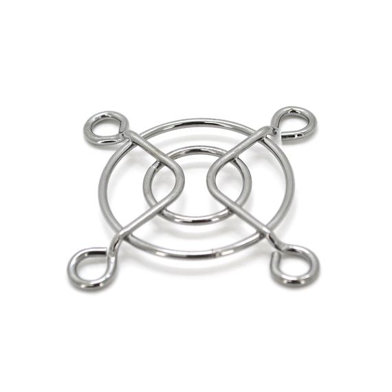 Решітка (гриль) для вентиляторів 40mm, Silver