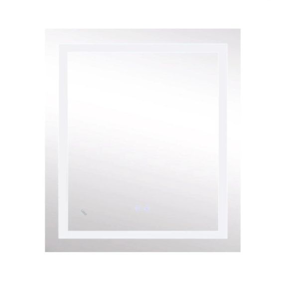 Дзеркало Lidz Kubis 700х800 з LED-підсвічуванням Touch, з антизапотіванням, з димером, рег. яскравості LD78LF9048070 | Зображення 3
