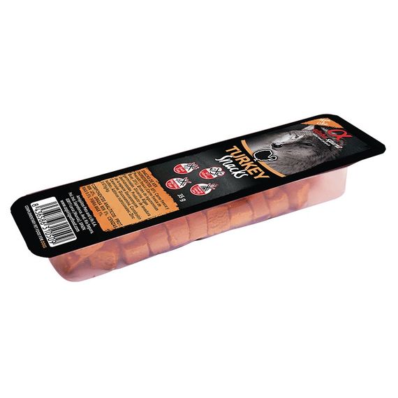Лакомство для собак Alpha Spirit Turkey Snacks for Dogs с индейкой 35 гр