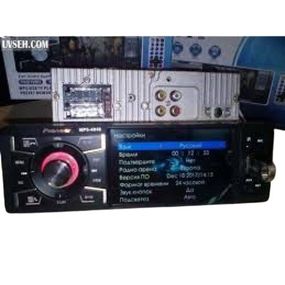 Автомагнитола MP5-4046 с еврофишкой Bluetooth microSD TF USB AUX черный (lp-84098_1155)