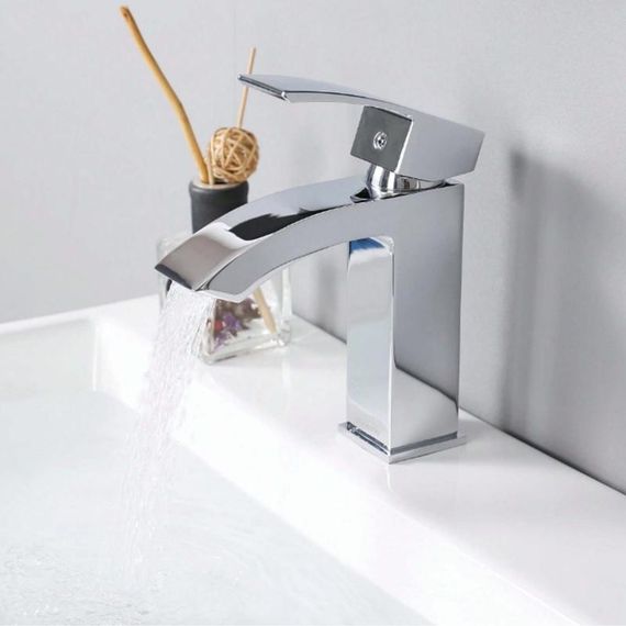 Смеситель для раковины Qtap Swan Cascada QTSWA270CRM45564 Chrome | Зображення 7
