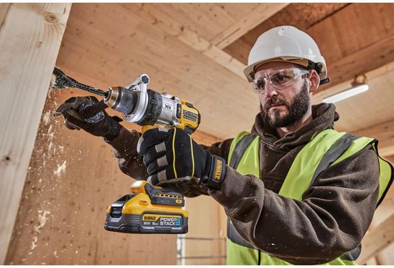 Дриль-шуруповерт акумуляторний безщітковий ударний 169Нм DeWALT DCD1007NT | Зображення 7