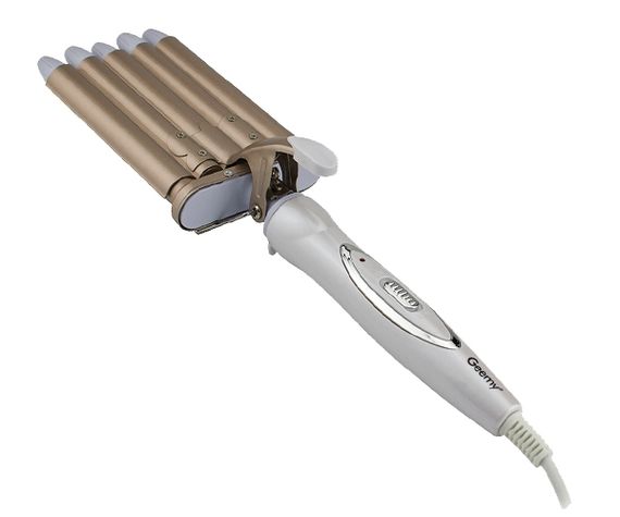 Плойка для волос на 5 волн с керамическим покрытием Geemy GM-2932 белая 45W (GM-2932_400) | Зображення 2