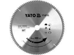 Диск пиляльний победітовий по дереву 315x30мм 96 зубів YATO YT-60795