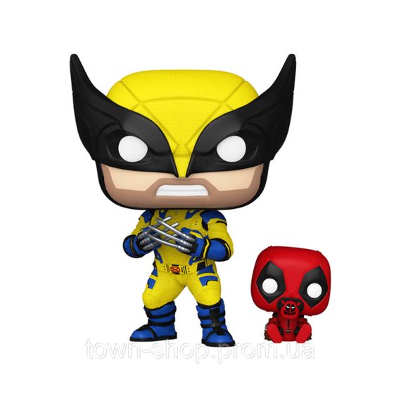 Набор игровых фигурок Funko POP! серии Дэдпул 3 - Росомаха с Бэбипулом | Зображення 1
