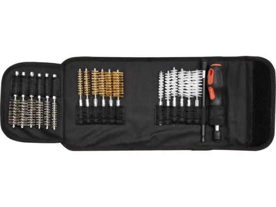 Набір щіток для чищення свічкових гнізд форсунок 20 штук YATO YT-08195