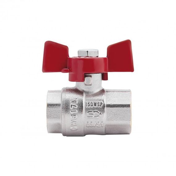 Кран кульовий Thermo Alliance Standart 3/4" ВР для води (метелик) SD602NW20PN40 | Зображення 2