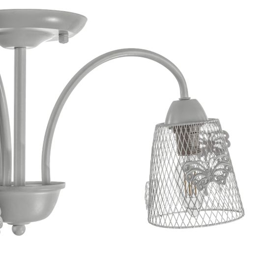 Люстра потолочная классическая E27 60W WH (BKL-588C/3) | Зображення 4