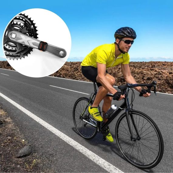 Датчик частоти обертання педалей для Wahoo/Coosporide/Rouvy/Peloton, водонепроникний IP67, оранжевий | Зображення 2