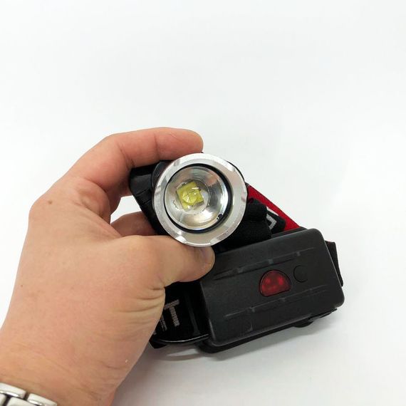 Ліхтар на лоб для будівельних робіт X-Balog, Налобний прожектор, Ліхтар для походів на лоб PV-49 | Зображення 8