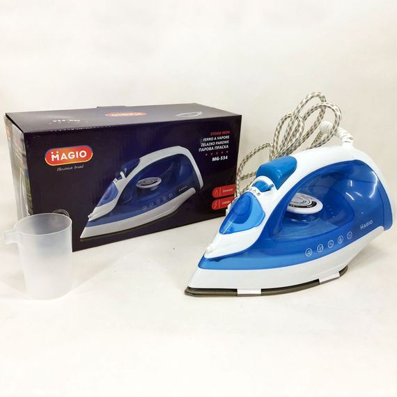 Праска керамічна парова Magio, Парова праска для одягу від мережі для догляду за гардеробом EU-58 | Зображення 9