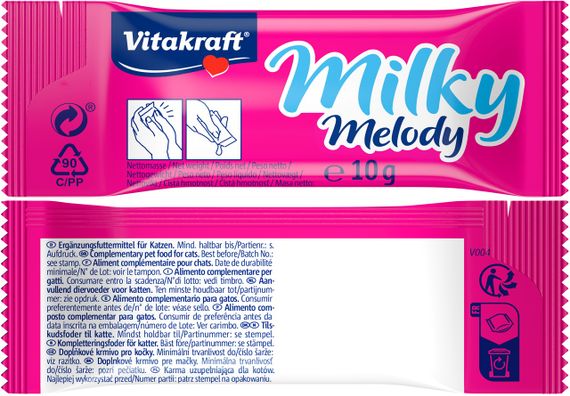 Ласощі для котів із сиром Vitakraft Liquid Snack Cheese, 7 шт х 10 гр | Зображення 2
