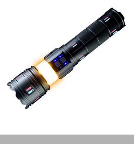 Ліхтар NIGHT VISION FLUORESCENCE XPRO AK178-WHITE LASER LED PM60-TG+COB 8x18650 3.7V, Power Bank, ЗУ Type-C, zoom, 5 фільтрів (47156-178_1489)