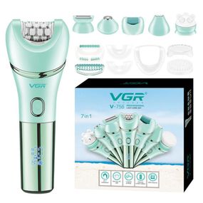 Эпилятор VGR V-756 GREEN 7 SE-189 в 1
