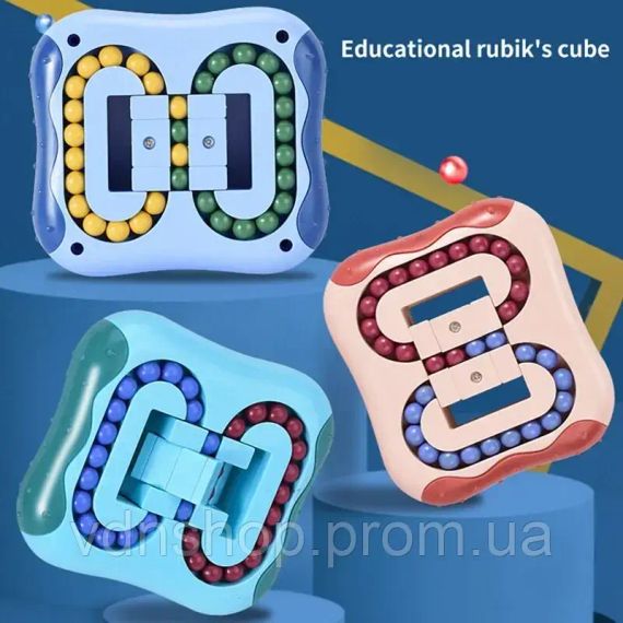 Кубик для зняття стресу дитячий обертовий Топ куля | Зображення 1