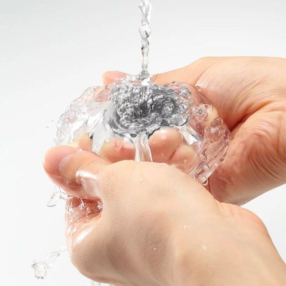 Мастурбатор Tenga - Aero Masturbator Silver, інноваційна технологія всмоктування Sex Aura | Зображення 5