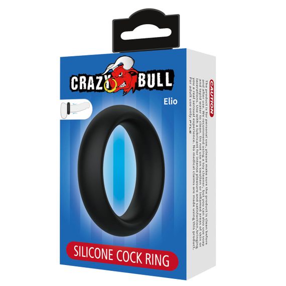 Ерекційне кільце Crazy Bull - Elio Silicone Cock Ring, BI-210229 Sex Aura | Зображення 6