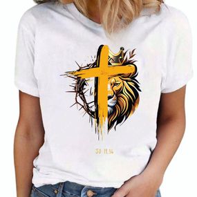 Футболка жіноча з принтом повсякденна L Білий