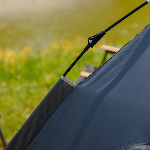 Палатка кемпинговая 2 на 2 метра автоматическая для рыбалки похода туристическая LU-019G Серый | Зображення 9